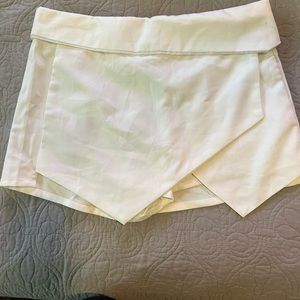 Asymmetrical cut skort, size small, like new